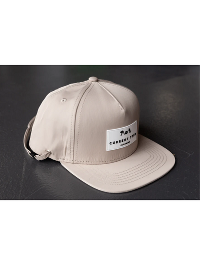 Waterproof Snapback Hats (3M-18M) | White Tonal Patch