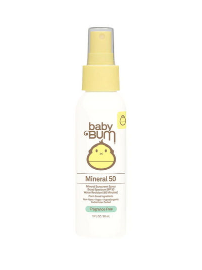 Baby Bum Mineral Spray Lotion SPF 50 Fragrance Free - 88ml
