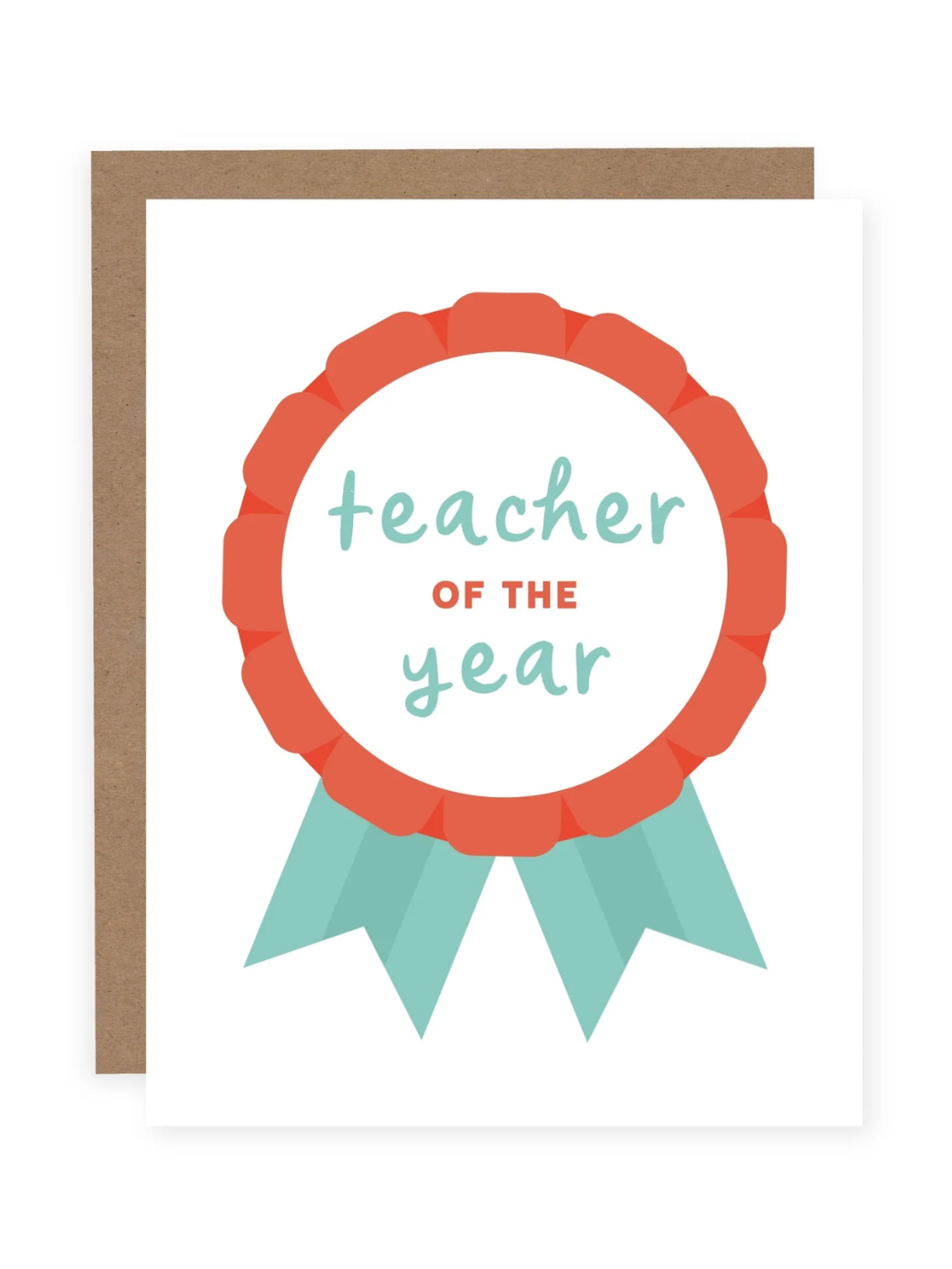 TEACHER OF THE YEAR Card