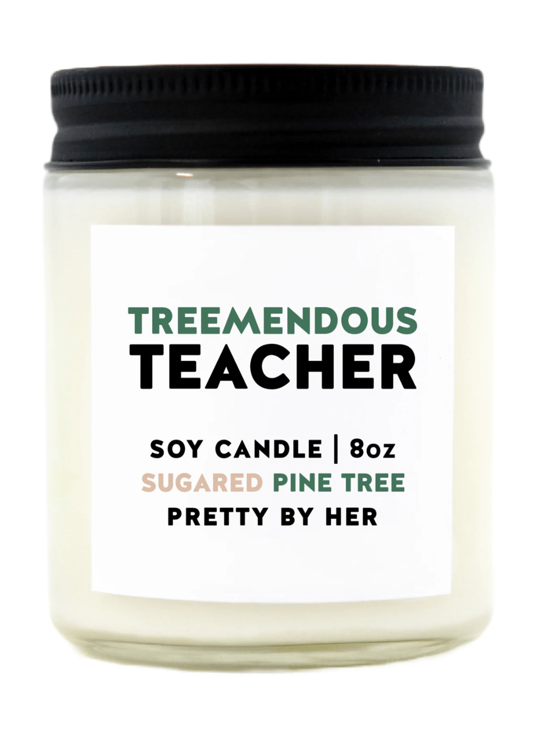 TREEMENDOUS TEACHER Candle