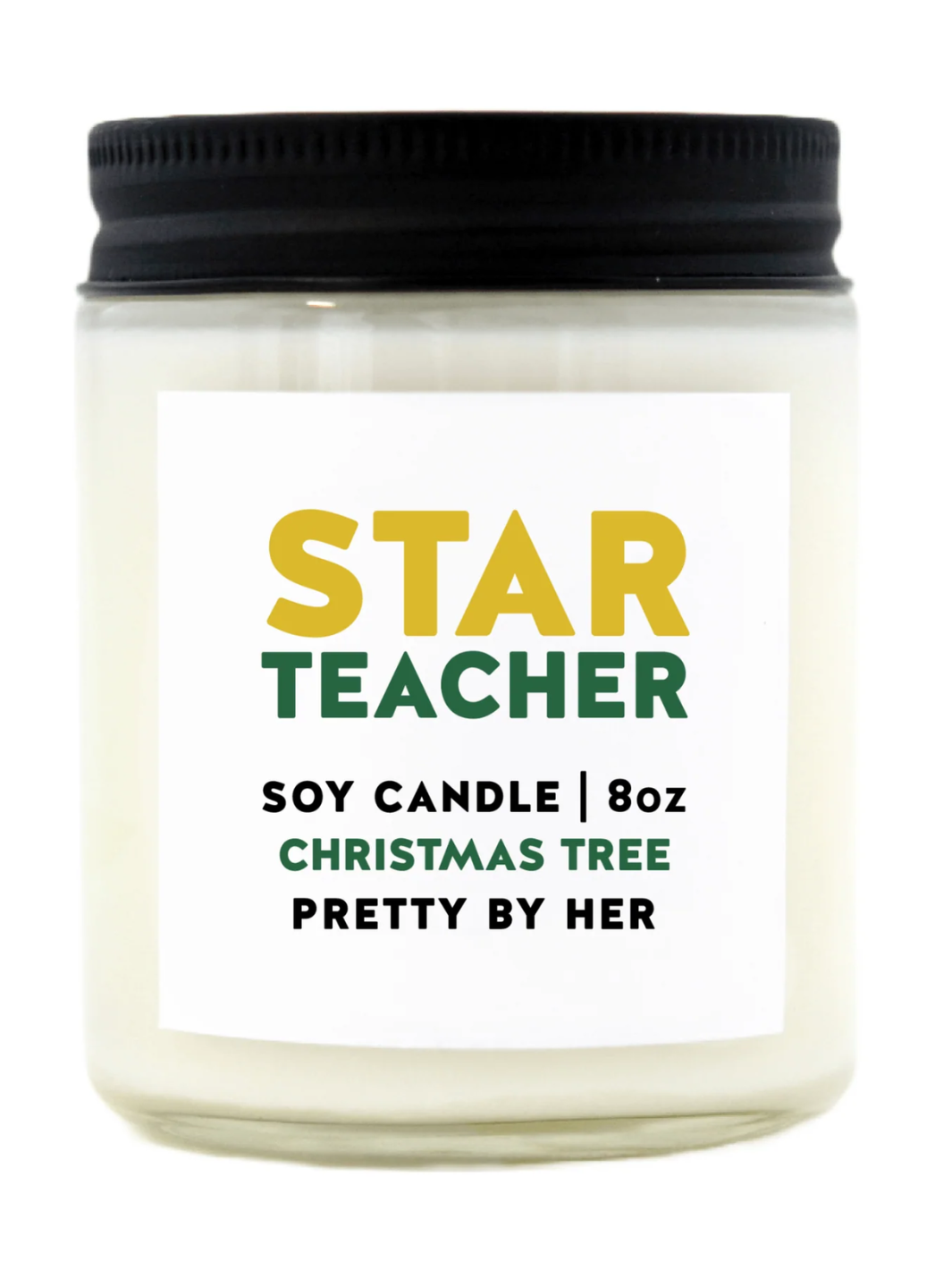 Star Teacher Candle