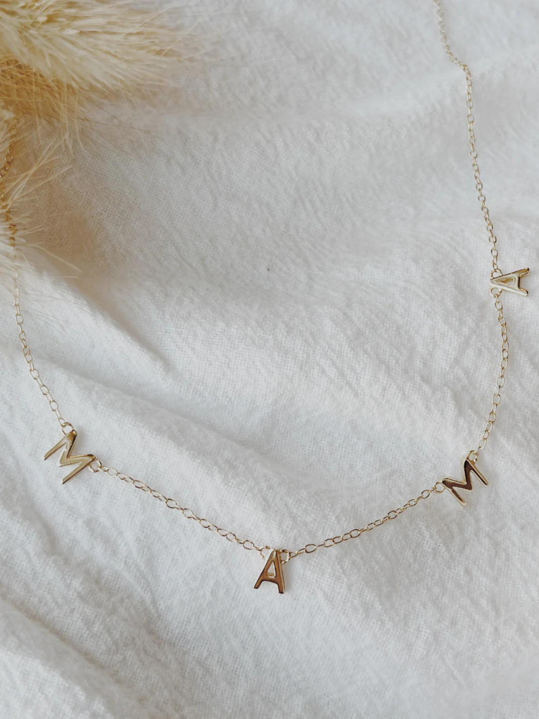 Mama Spaces Necklace | Gold & Silver