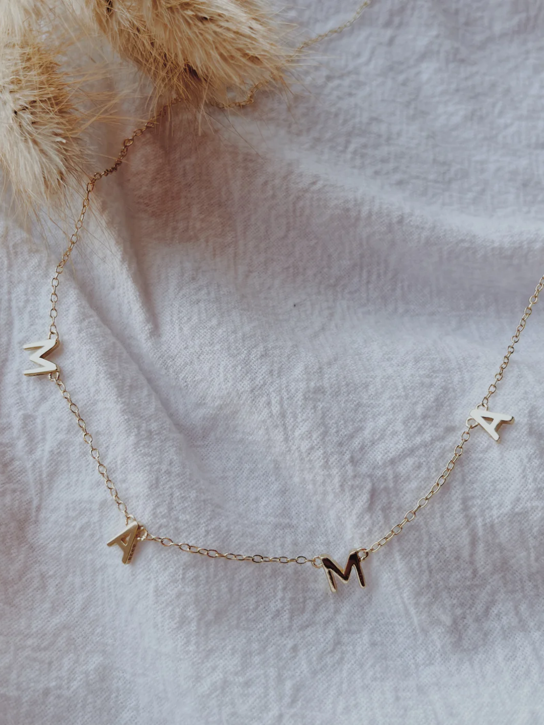 Mama Spaces Necklace | Gold & Silver