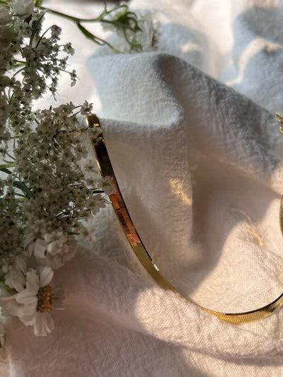 Herringbone Chain Bracelet (Gold & Silver)