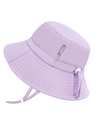 Lavender Pink Aqua-Dry Bucket Sun Hat