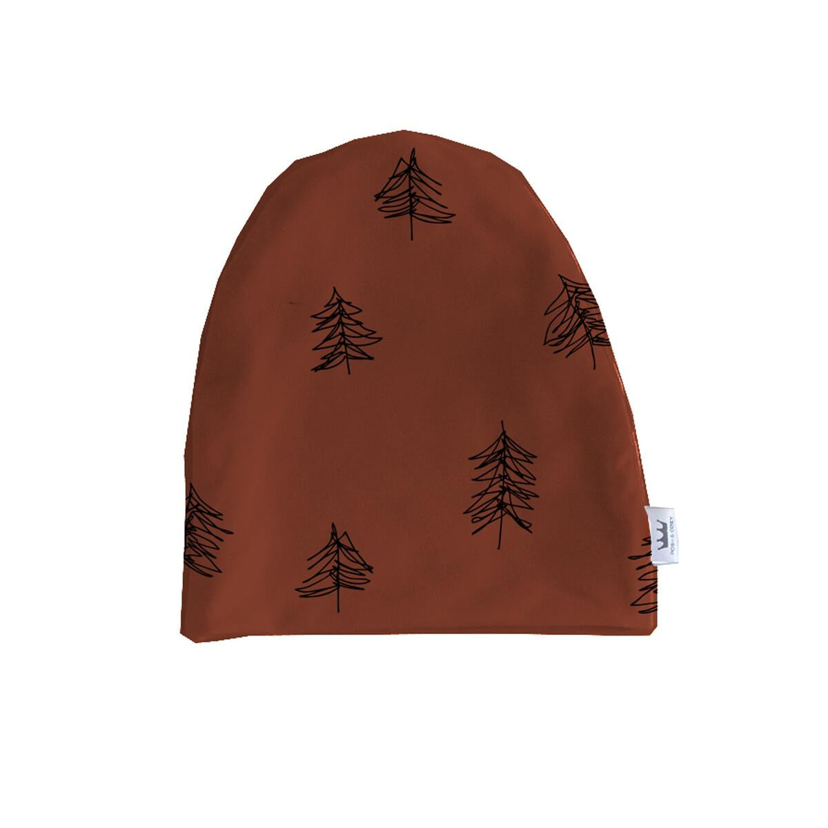 Rust Trees Bamboo Beanie (1 left in Child)