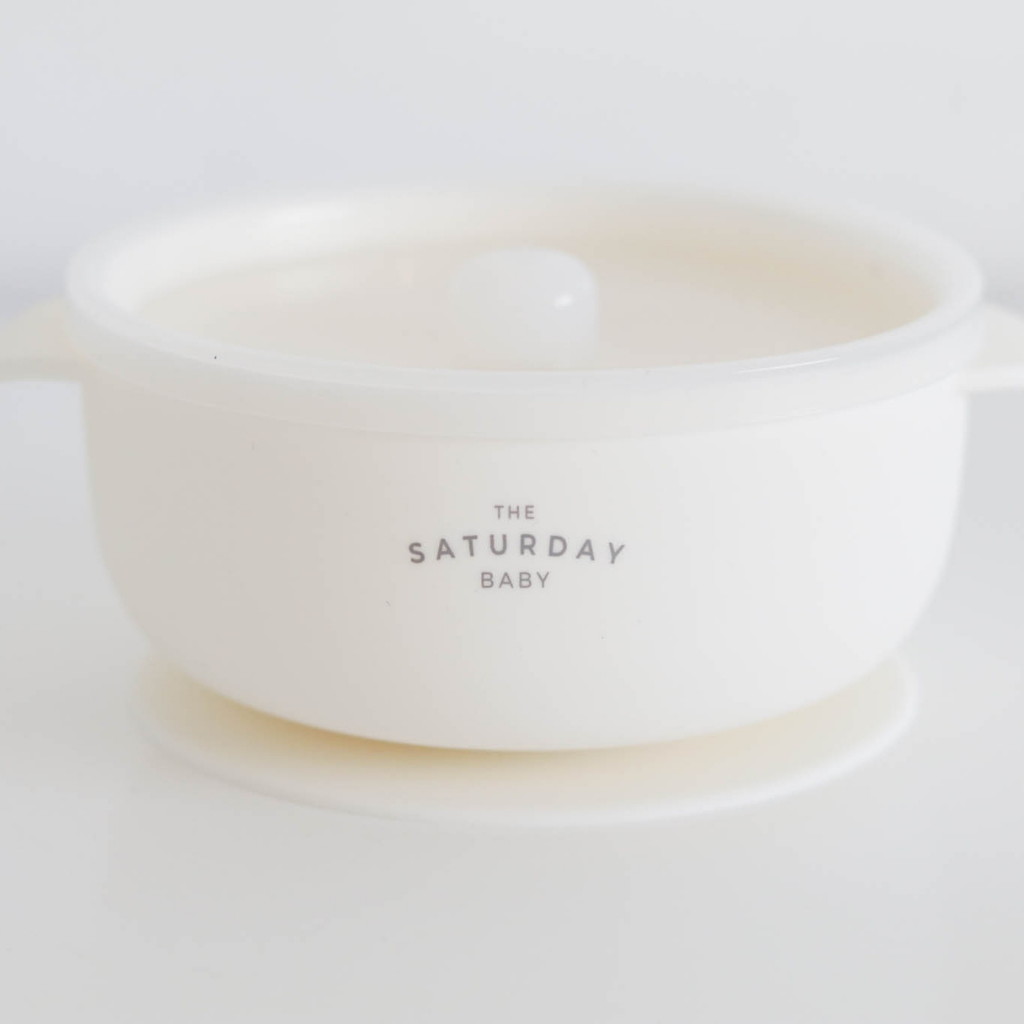 Cloud Suction Bowl with Lid