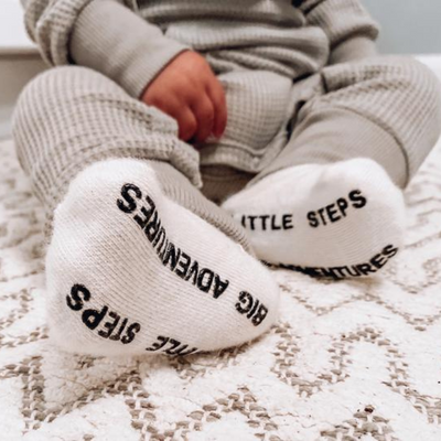Sock 3 Pack | White | Little Bipsy