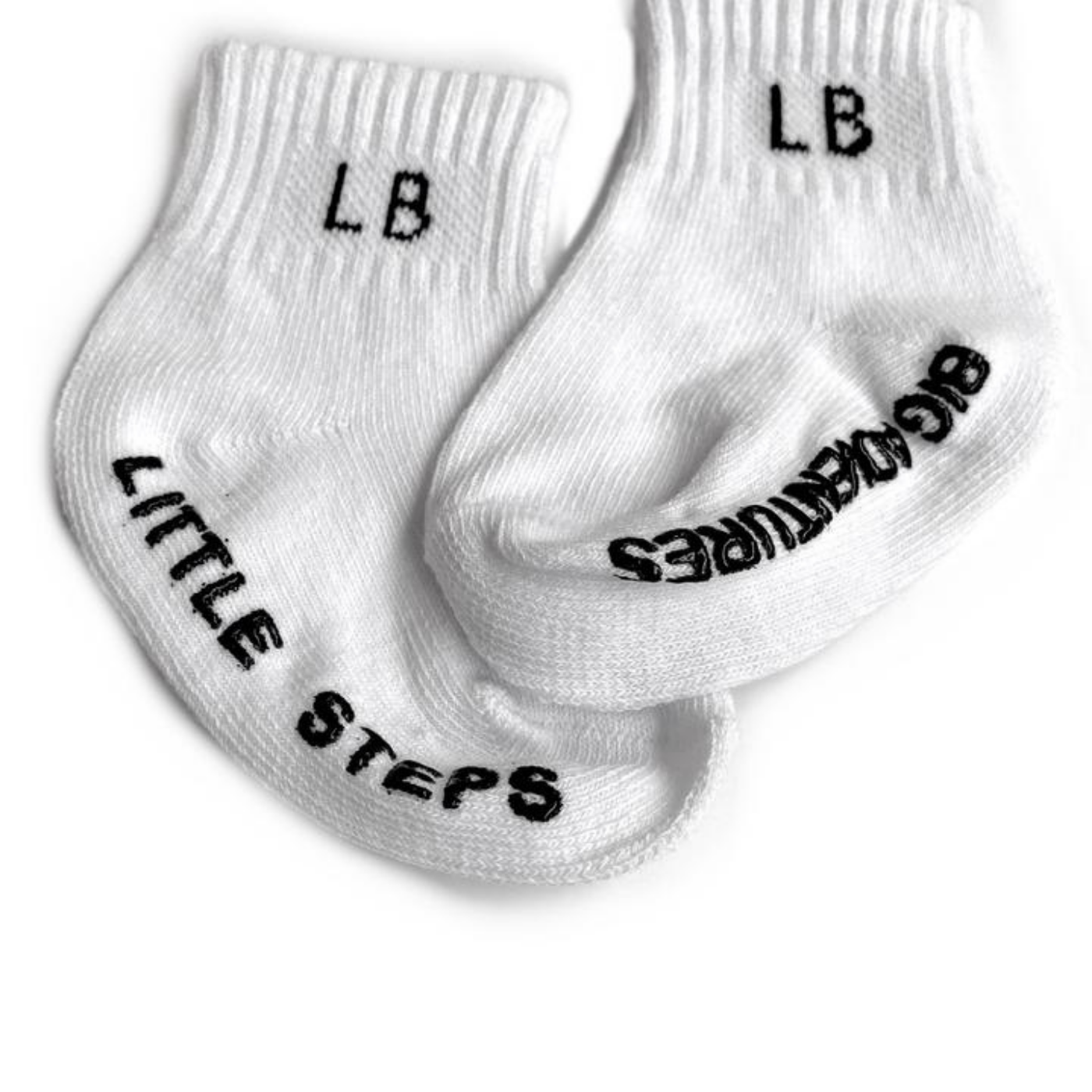 Sock 3 Pack | White | Little Bipsy