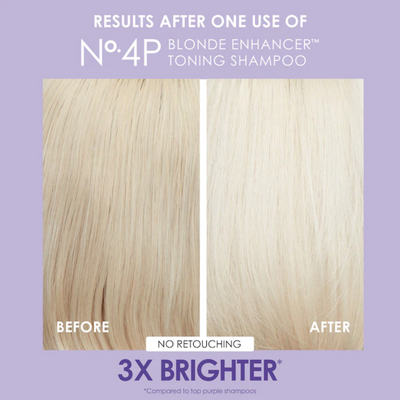 No. 4P Blonde Enhancing Toner Shampoo 250ml/8.5oz.