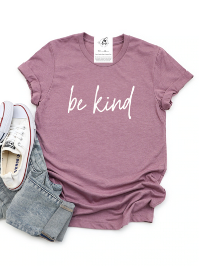 Be Kind {Script} Boyfriend Tee | 4 color options