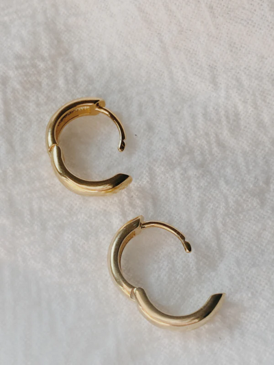 Thicc Huggie Hoops (Gold & Silver)
