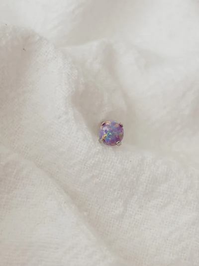 Opal Cartilage Earring