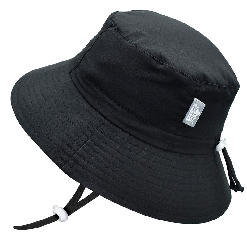Black Aqua-Dry Bucket Sun Hat