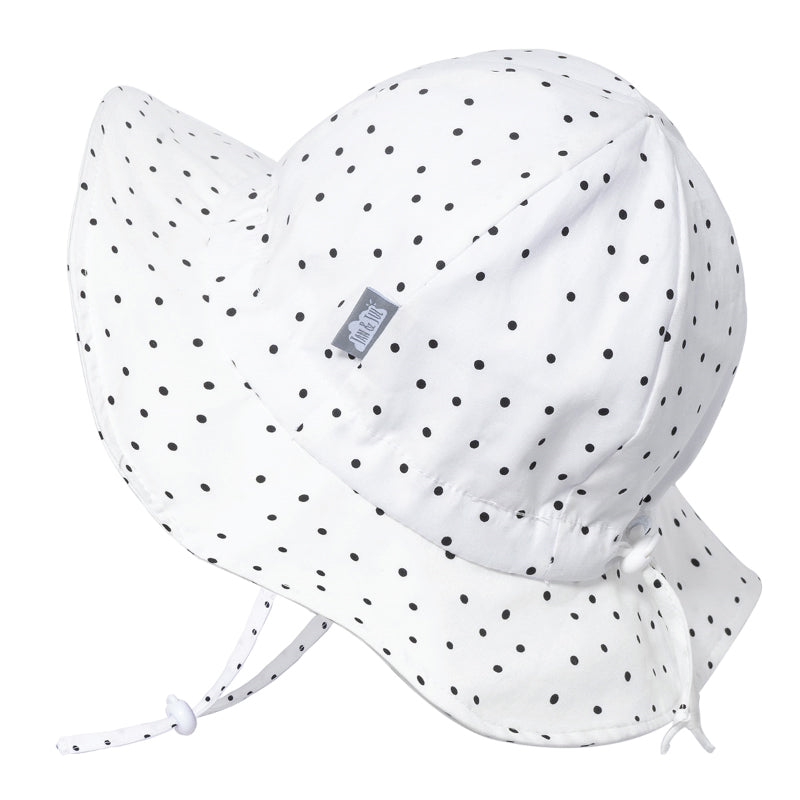 Dots Cotton Floppy Hat
