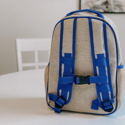 Blue Dino Toddler Backpack